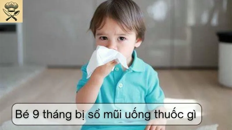 Bé 9 tháng bị sổ mũi uống thuốc gì cho hiệu quả?