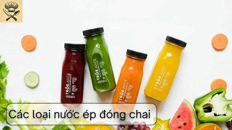 Hướng dẫn chi tiết cách làm các loại nước ép đóng chai