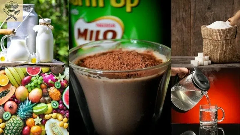 Hướng dẫn chi tiết cách làm đồ uống với milo  2