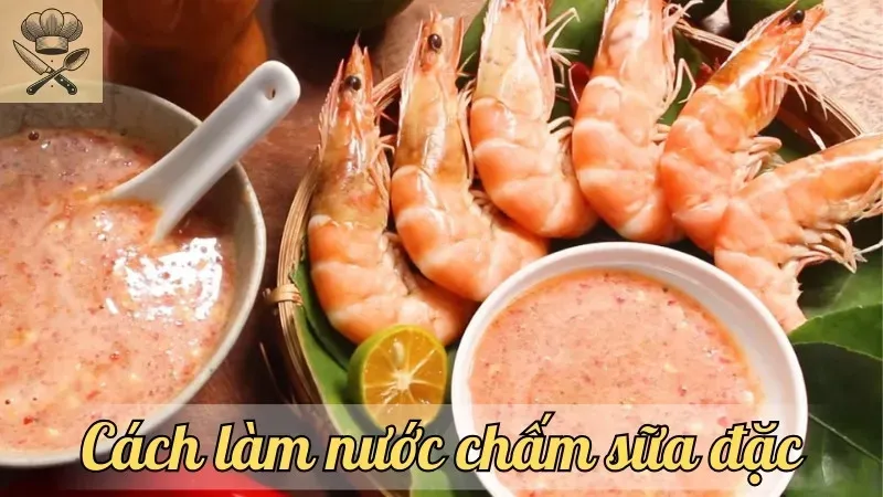 Bí quyết cách làm nước chấm sữa đặc thơm ngon để kết hợp với món ăn