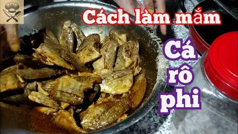 Khám phá cách làm nước mắm cá rô phi đậm đà hương vị Việt