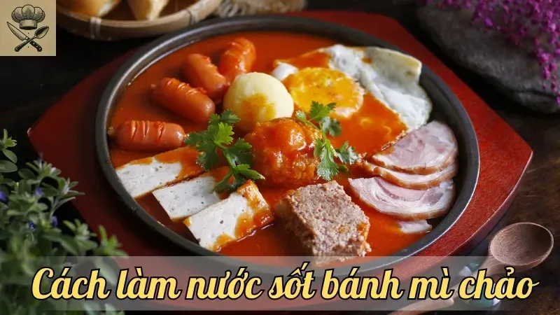 Hướng dẫn chi tiết cách làm nước sốt bánh mì chảo ngon tuyệt