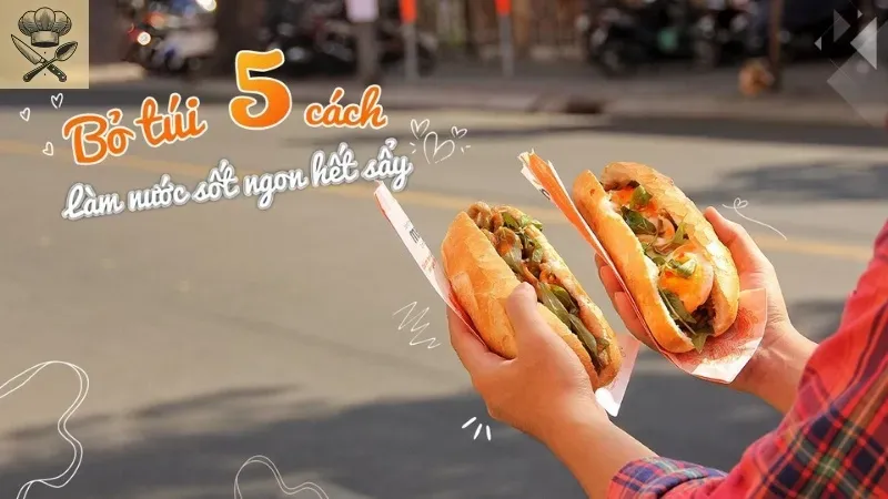 Hướng dẫn cách làm nước sốt bánh mì muối ớt đậm đà, dễ làm