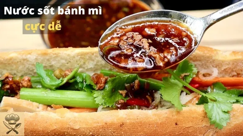 Hướng dẫn cách làm nước sốt chan bánh mì đậm đà, dễ làm 2