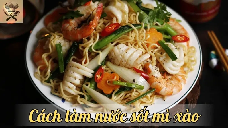 Hướng dẫn cách làm nước sốt mì xào thơm ngon, đậm đà