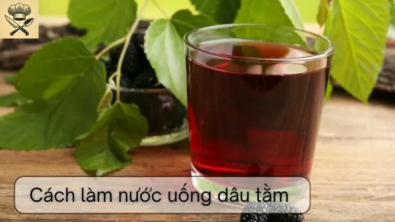 Hướng dẫn chi tiết cách làm nước uống dâu tằm tại nhà