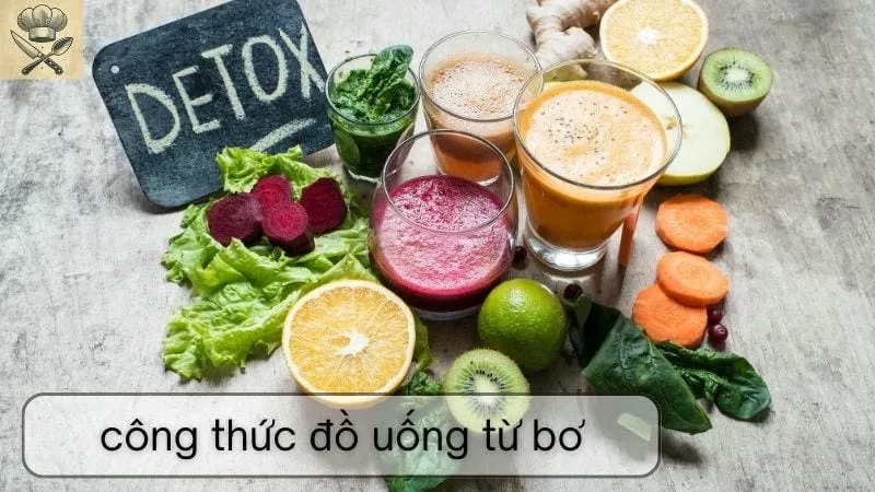 Hướng dẫn chi tiết cách làm đồ uống detox