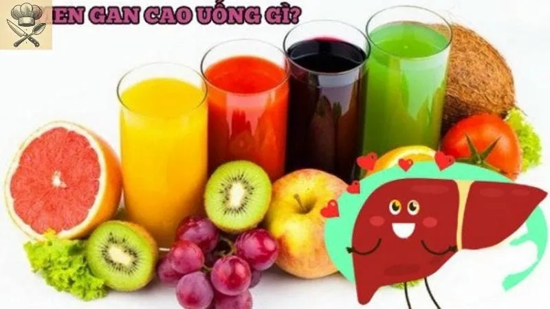 Hướng dẫn chi tiết đồ uống giảm men gan