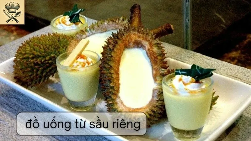 Hướng dẫn chi tiết làm những đồ uống từ sầu riêng