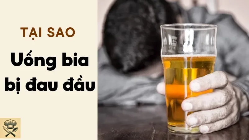 Giải mã nguyên nhân khiến bạn đau đầu sau khi uống bia 1