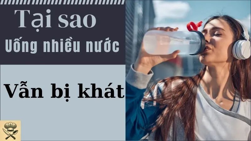 Tại sao uống nhiều nước mà vẫn khát? Vai trò của nước đối với cơ thể
