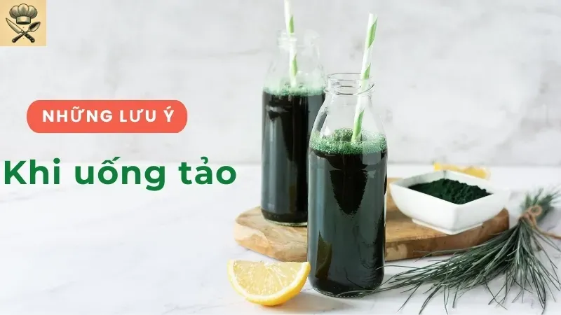 Tại sao uống tảo phải uống nhiều nước? Giải đáp từ chuyên gia 3