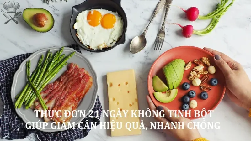 Thực đơn 21 ngày không tinh bột cho người mới bắt đầu 2