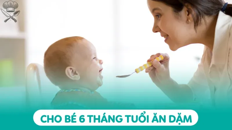 Thực đơn 30 ngày ăn dặm cho bé 6 tháng - Kế hoạch dinh dưỡng 1