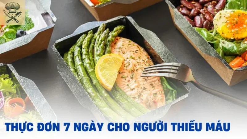 Khám phá thực đơn 7 ngày giúp người thiếu máu khôi phục năng lượng