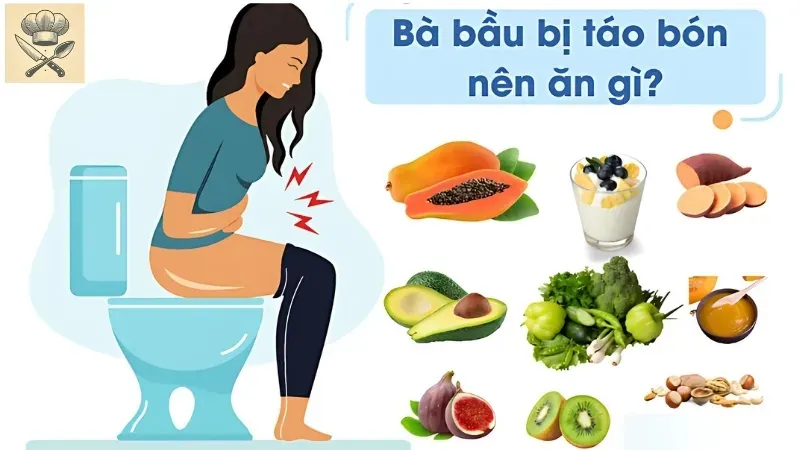 Thực đơn cho bà bầu bị táo bón - Giải pháp dinh dưỡng hiệu quả