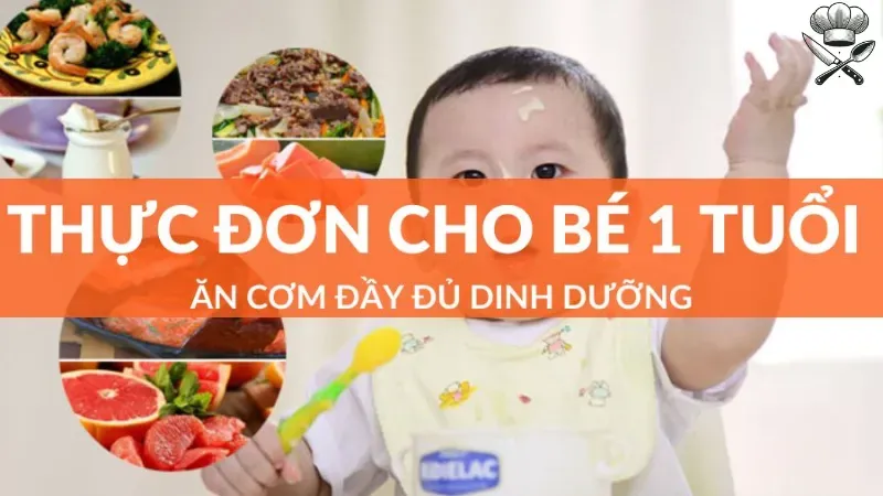 Thực đơn cho bé 1 tuổi biếng ăn - Bí quyết giúp bé ăn ngon 2