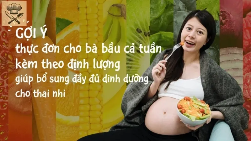 Những món ăn ngon và bổ dưỡng trong thực đơn cho mẹ bầu thiếu máu 1