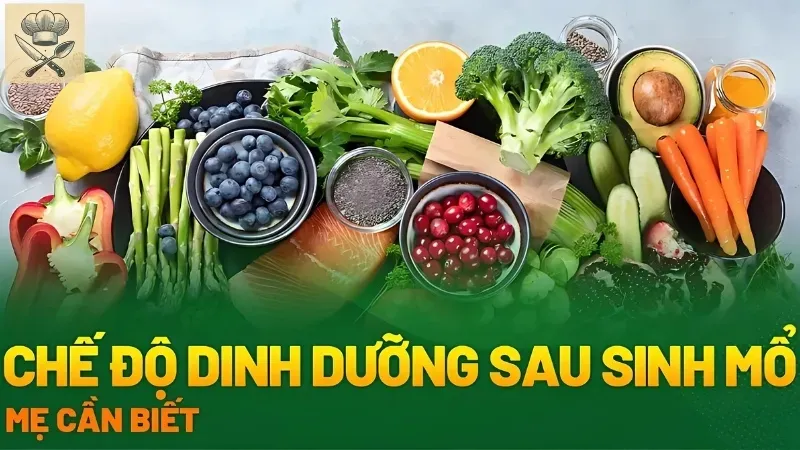Khám phá thực đơn dinh dưỡng tối ưu cho mẹ sau sinh mổ 1 tháng