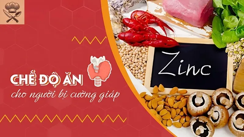 Tìm hiểu thực đơn dinh dưỡng hoàn hảo cho người bị cường giáp