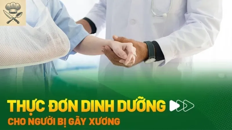 Chế độ ăn hàng ngày giúp người bị gãy xương phục hồi nhanh chóng