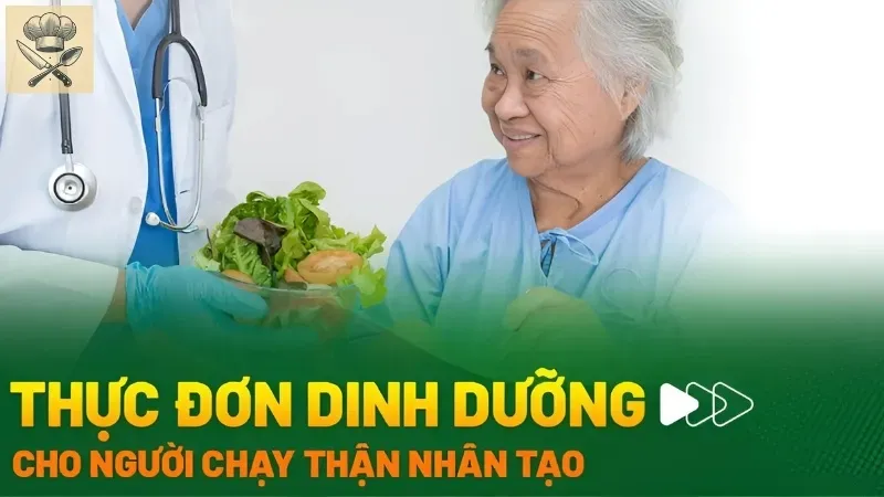 Người chạy thận nhân tạo cần chú ý gì trong thực đơn hằng ngày?