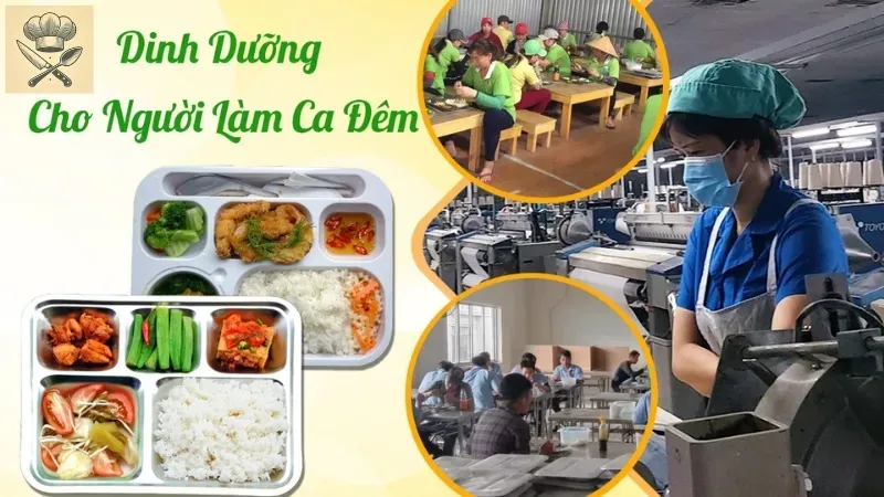 Thực đơn dinh dưỡng cho người làm ca đêm giúp tăng cường sức khỏe
