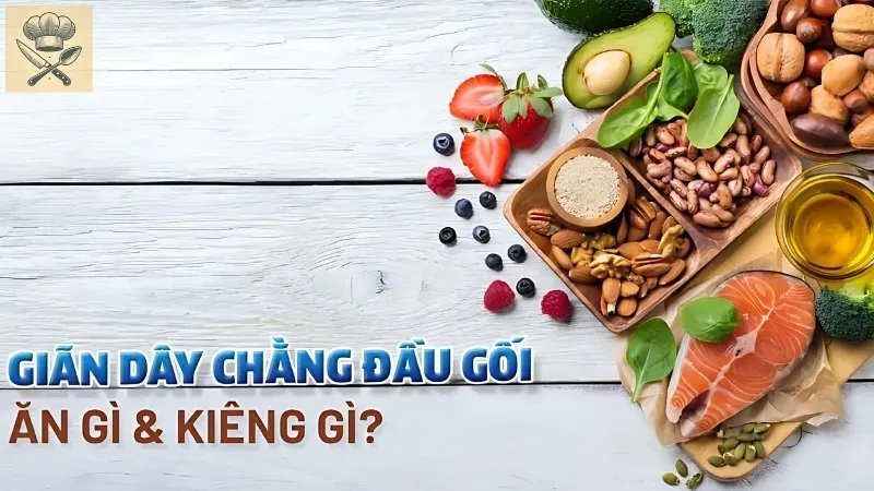 Gợi ý thực đơn dinh dưỡng hàng ngày cho người sau mổ dây chằng