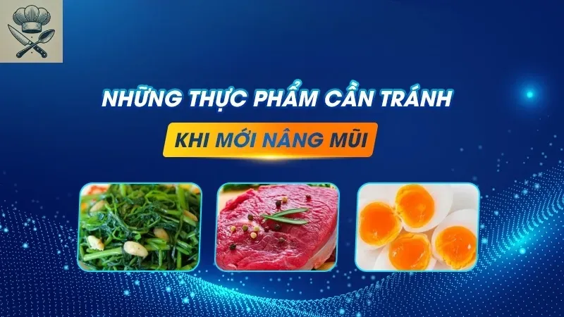 Bí quyết xây dựng thực đơn hợp lý cho người sau khi nâng mũi 4