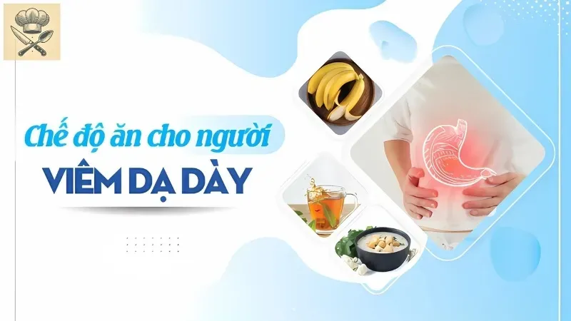 Thực đơn giúp người viêm loét dạ dày phục hồi nhanh chóng 1