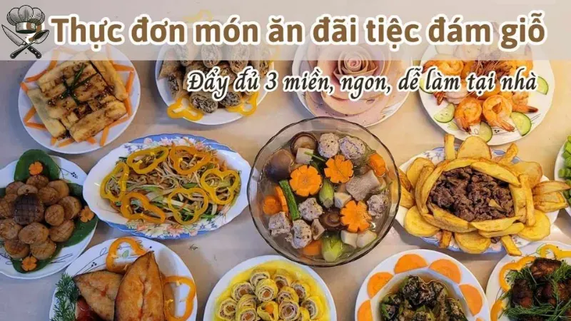 Thực đơn đám giỗ đơn giản, đầy đủ và tiết kiệm cho gia đình 1