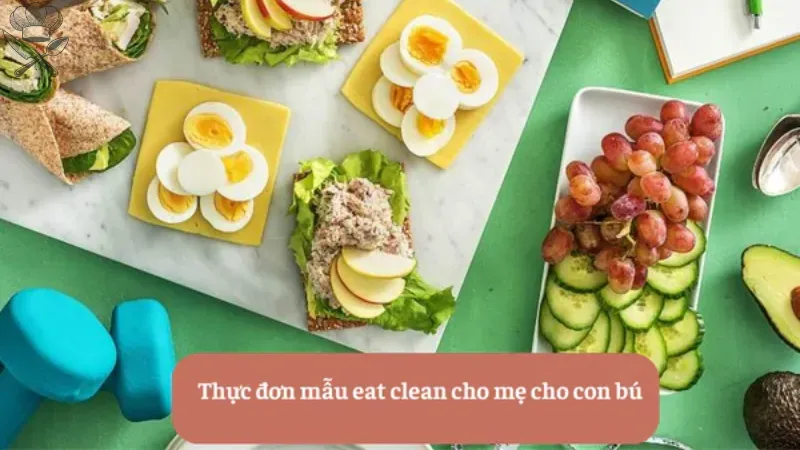 Mẹ cho con bú ăn gì? Khám phá thực đơn eat clean giúp tăng cường sữa 5