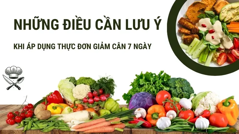 Thực đơn giảm cân 7 ngày hiệu quả - Bí quyết giảm 3-5kg an toàn 5