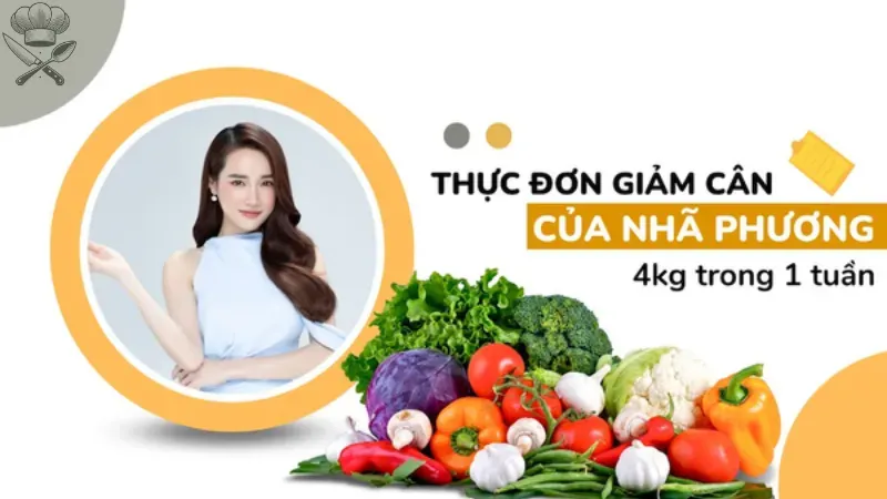 Khám phá thực đơn giảm cân của Nhã Phương cực dễ áp dụng 1