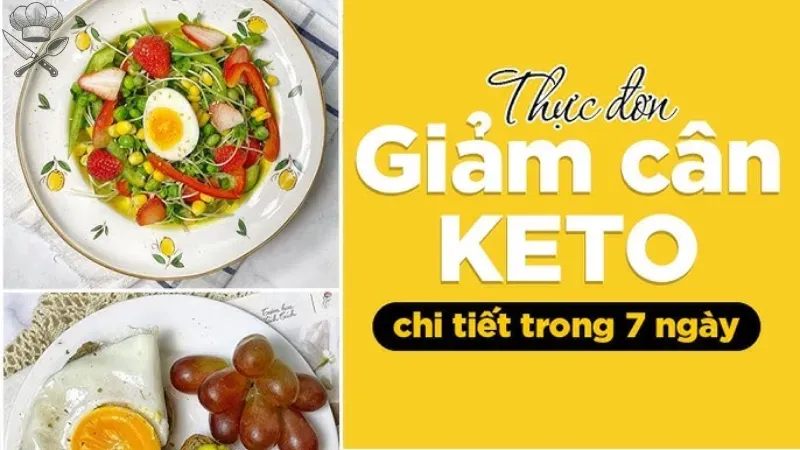 Cách xây dựng thực đơn Keto chuẩn giúp giảm cân nhanh 3