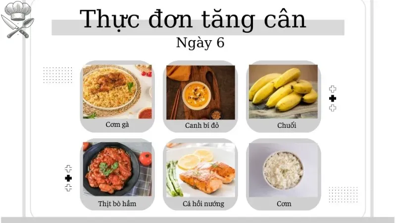 Thực đơn tăng cân 1 tuần 5kg cho người bận rộn 4