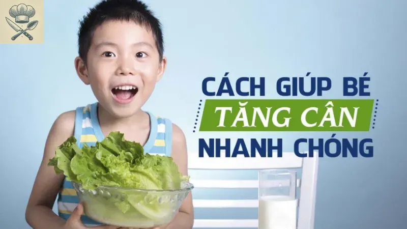 Thực đơn tăng cân cho bé mỗi ngày từ chuyên gia dinh dưỡng 1