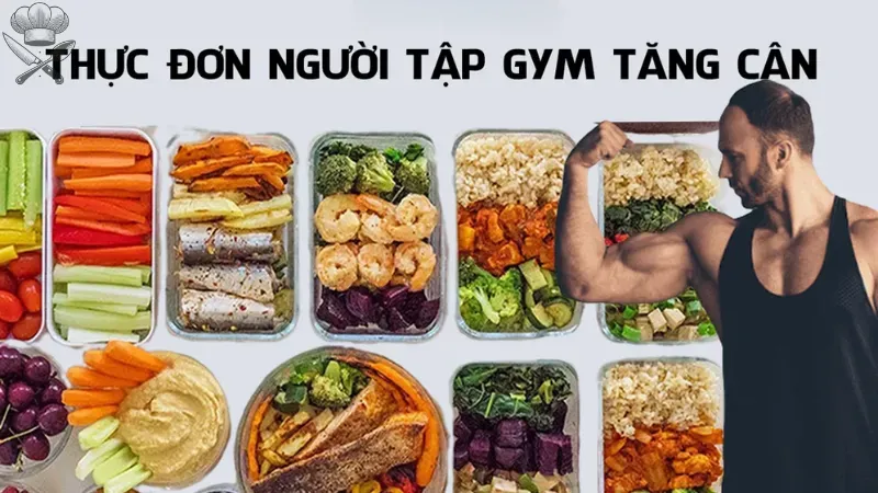 Thực đơn tăng cân cho người tập gym - Bí quyết thành công 2