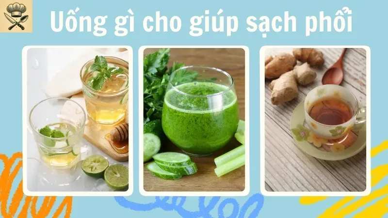 Đồ uống thần kỳ làm sạch phổi, cải thiện sức khỏe hô hấp 1