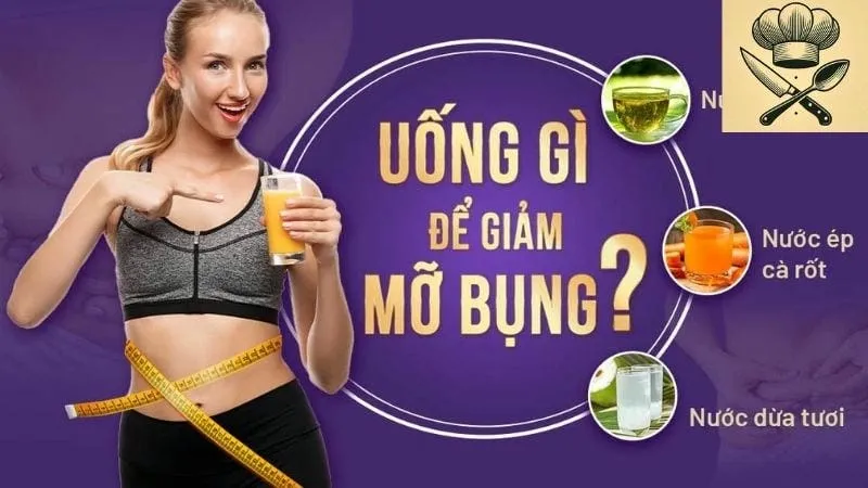 Hướng dẫn làm những đồ uống giúp giảm mỡ bụng dưới