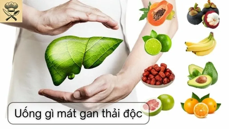Hướng dẫn chi tiết đồ uống mát gan thải độc