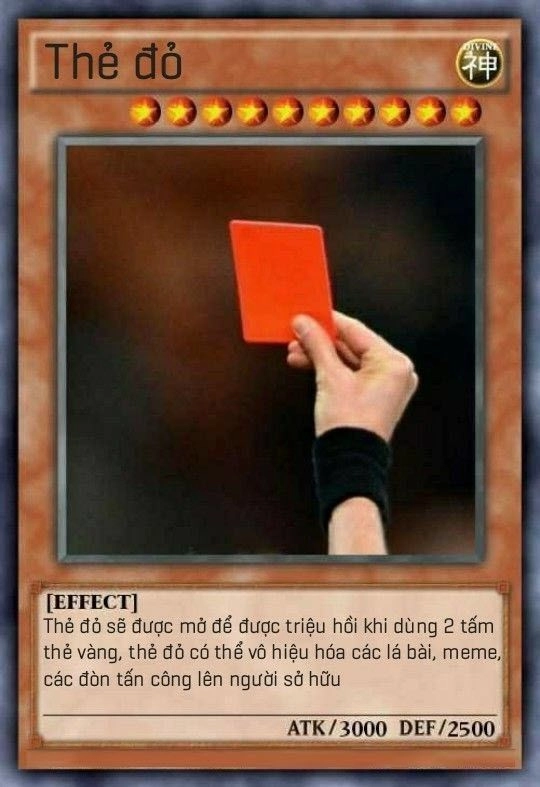 Những meme lá bài yugioh chế bựa cực kỳ hài hước và thú vị.