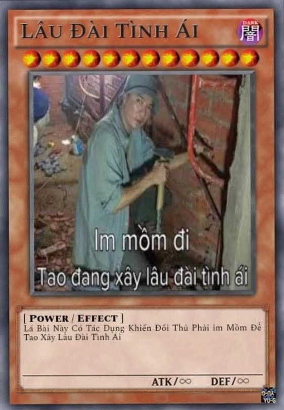 Chia sẻ thẻ bài yugioh meme hài hước với bạn bè và người thân.