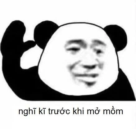 Gấu trúc meme ngủ ngon cực dễ thương, đáng yêu!