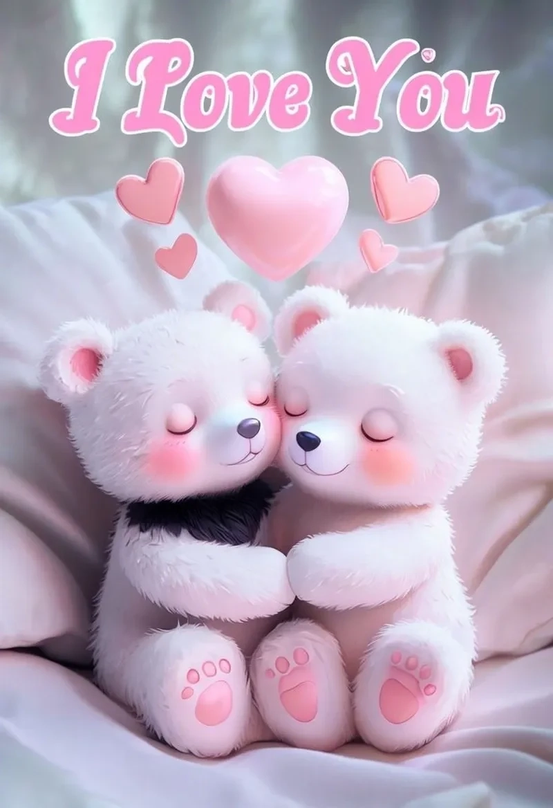 Những chú mèo dễ thương cùng cat i love you meme.