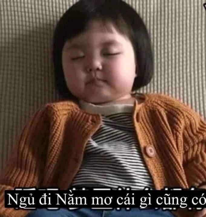 Meme chúc ngủ ngon dễ thương mang lại cảm giác dễ chịu trước khi ngủ.