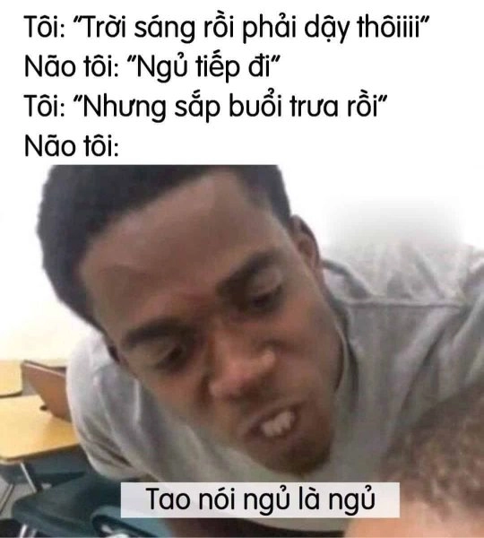 Meme đi ngủ thôi mang đến sự nhẹ nhàng giúp bạn chuẩn bị cho giấc ngủ.