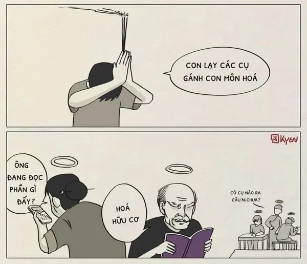 Con lạy mẹ meme mang đến giây phút hài hước, dễ chịu.