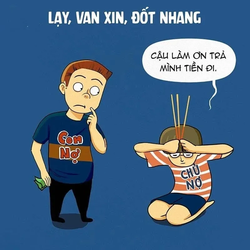 Cùng cười vui với meme lạy hồn siêu dễ thương.