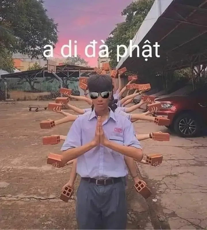 Meme quỳ gối mang lại giây phút thư giãn tuyệt vời.